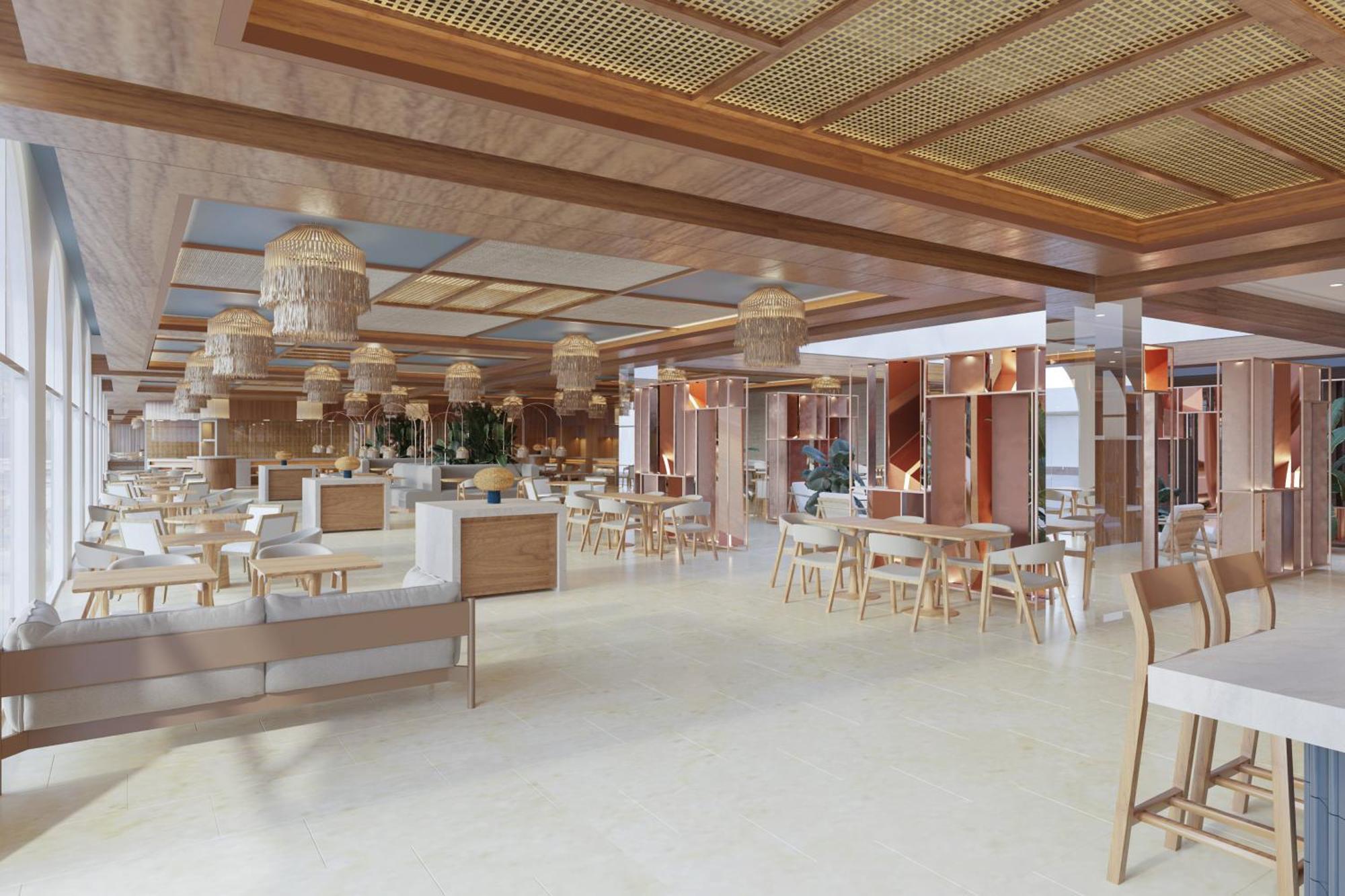 Hotel Me Marbella Exteriér fotografie The interior of the restaurant
