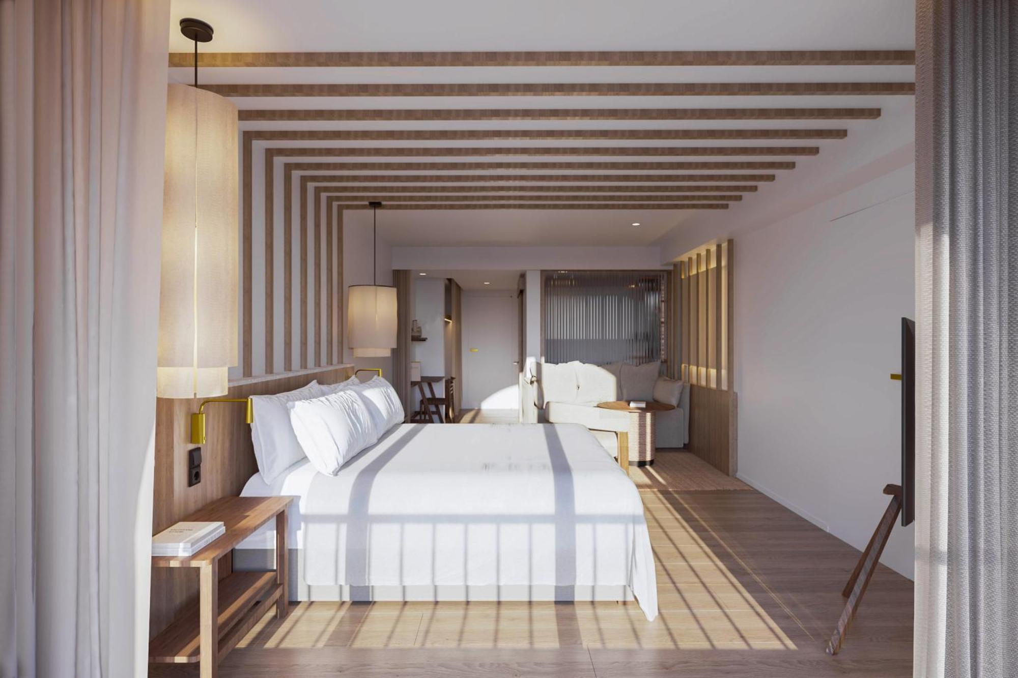 Hotel Me Marbella Exteriér fotografie A bedroom at the hotel