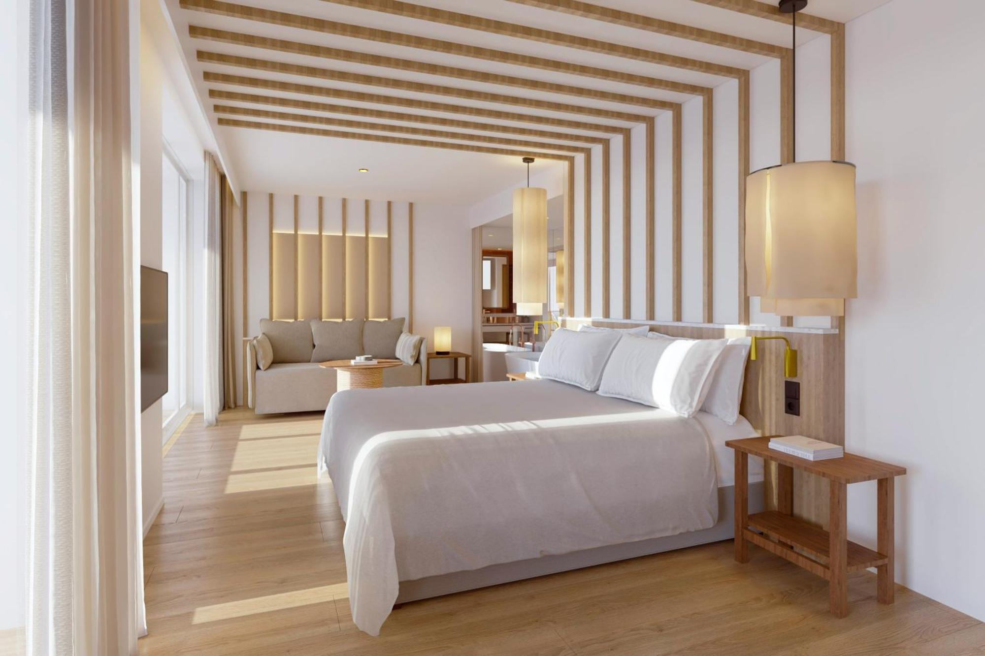 Hotel Me Marbella Exteriér fotografie A bedroom at the hotel